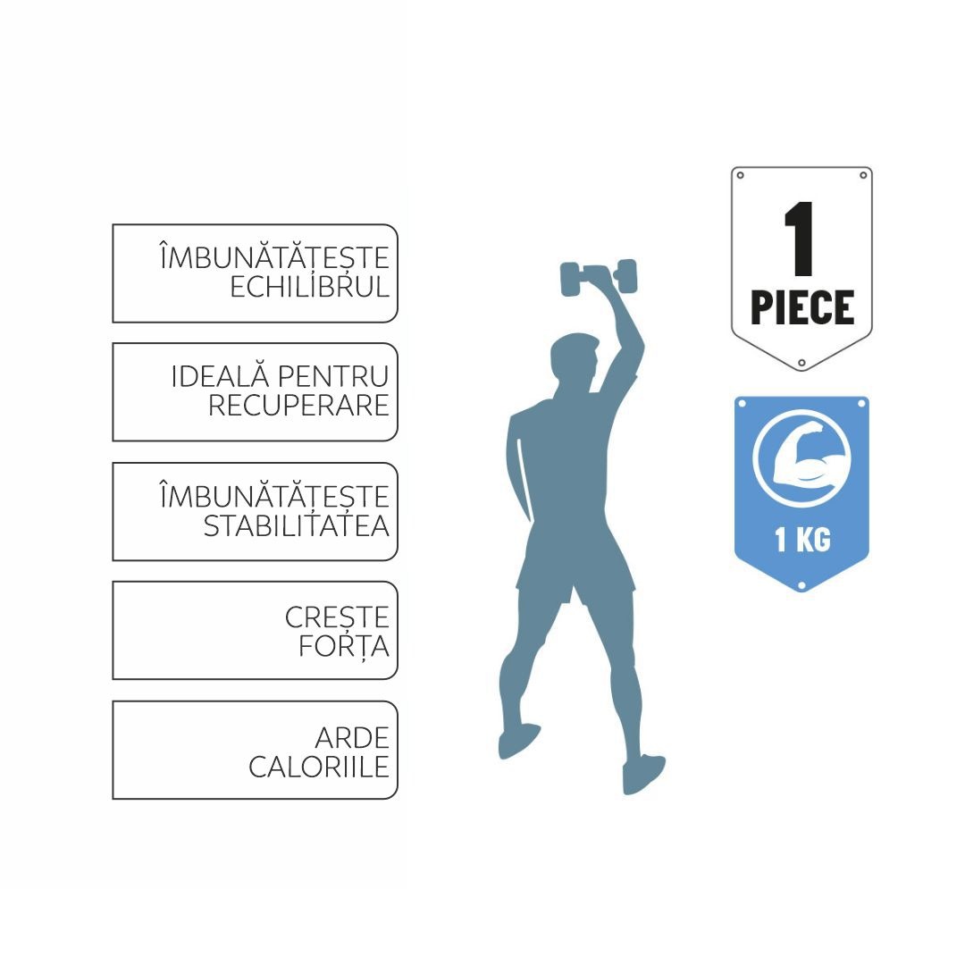 Bučica 1 kg, Umbro, siva